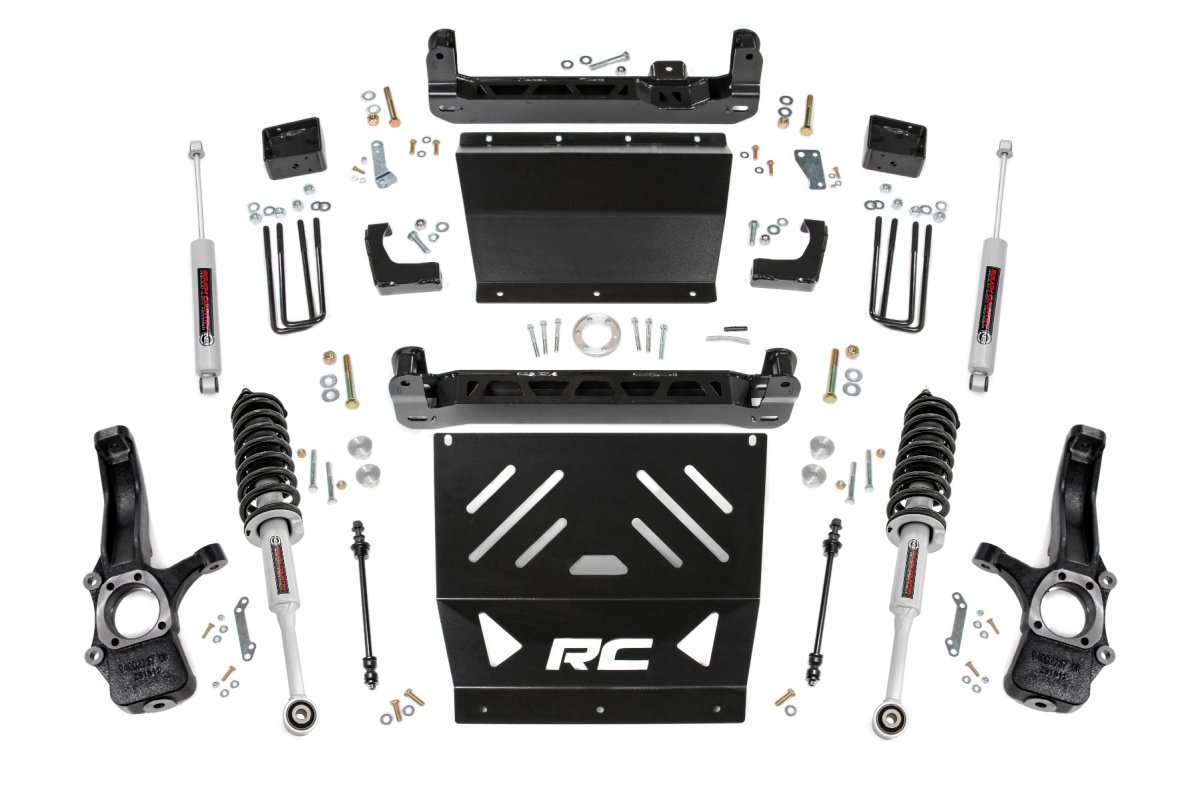 GMC Canyon Suspension Lift Kit - Front + Rear - Rough Country - 6 Inch Lift Kit | N3 Struts - '15-'22